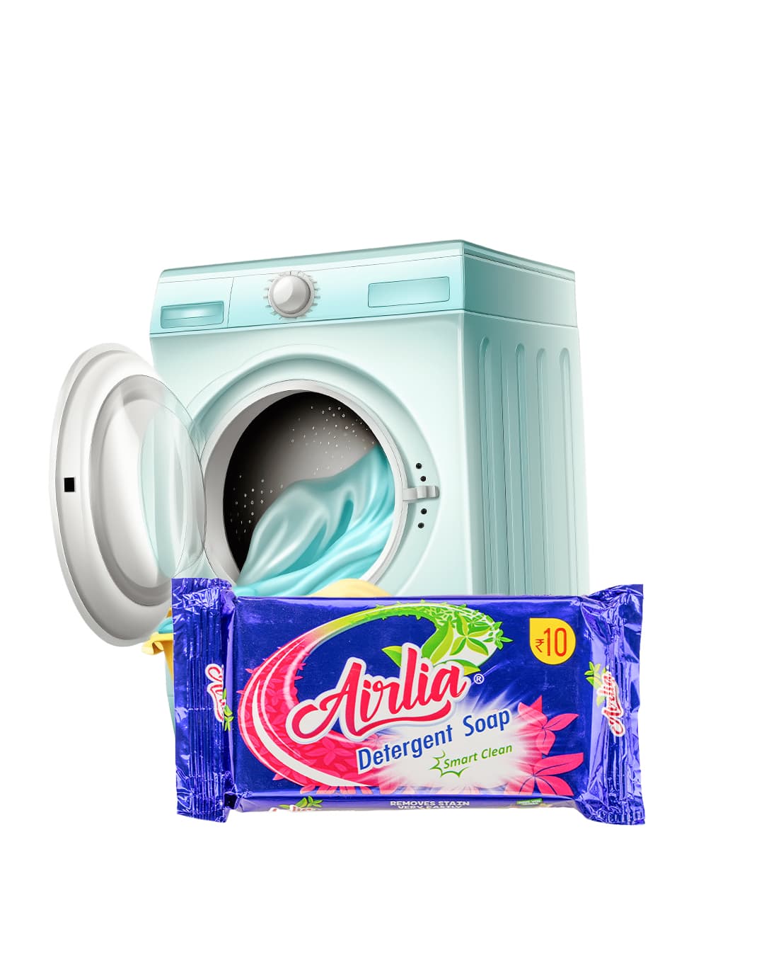 Airlia Detergent Soap (Blue)